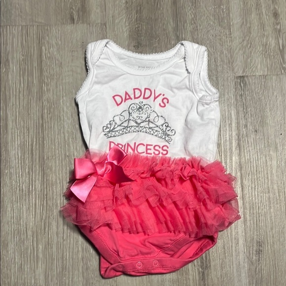 Pink Ruffled Baby Bodysuit - Picture 1 of 1